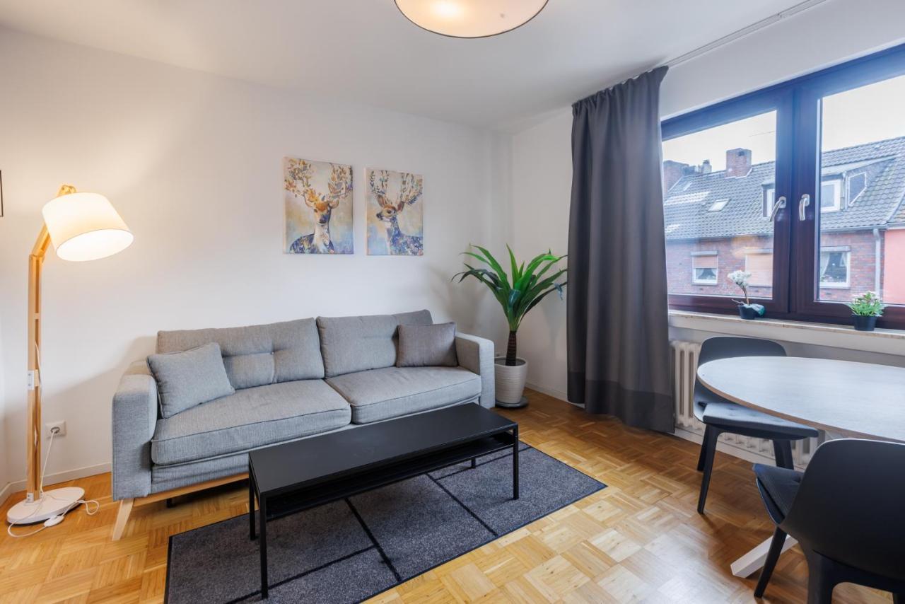 Glueck Auf Appartements Kammerstr. ดุยส์บูร์ก ภายนอก รูปภาพ