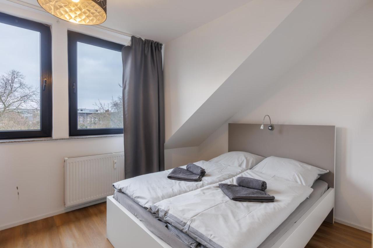 Glueck Auf Appartements Kammerstr. ดุยส์บูร์ก ภายนอก รูปภาพ